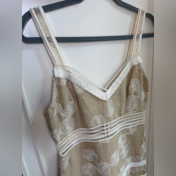 Alexis Marilia Embroidered Mini Dress tan - Picture 12 of 14